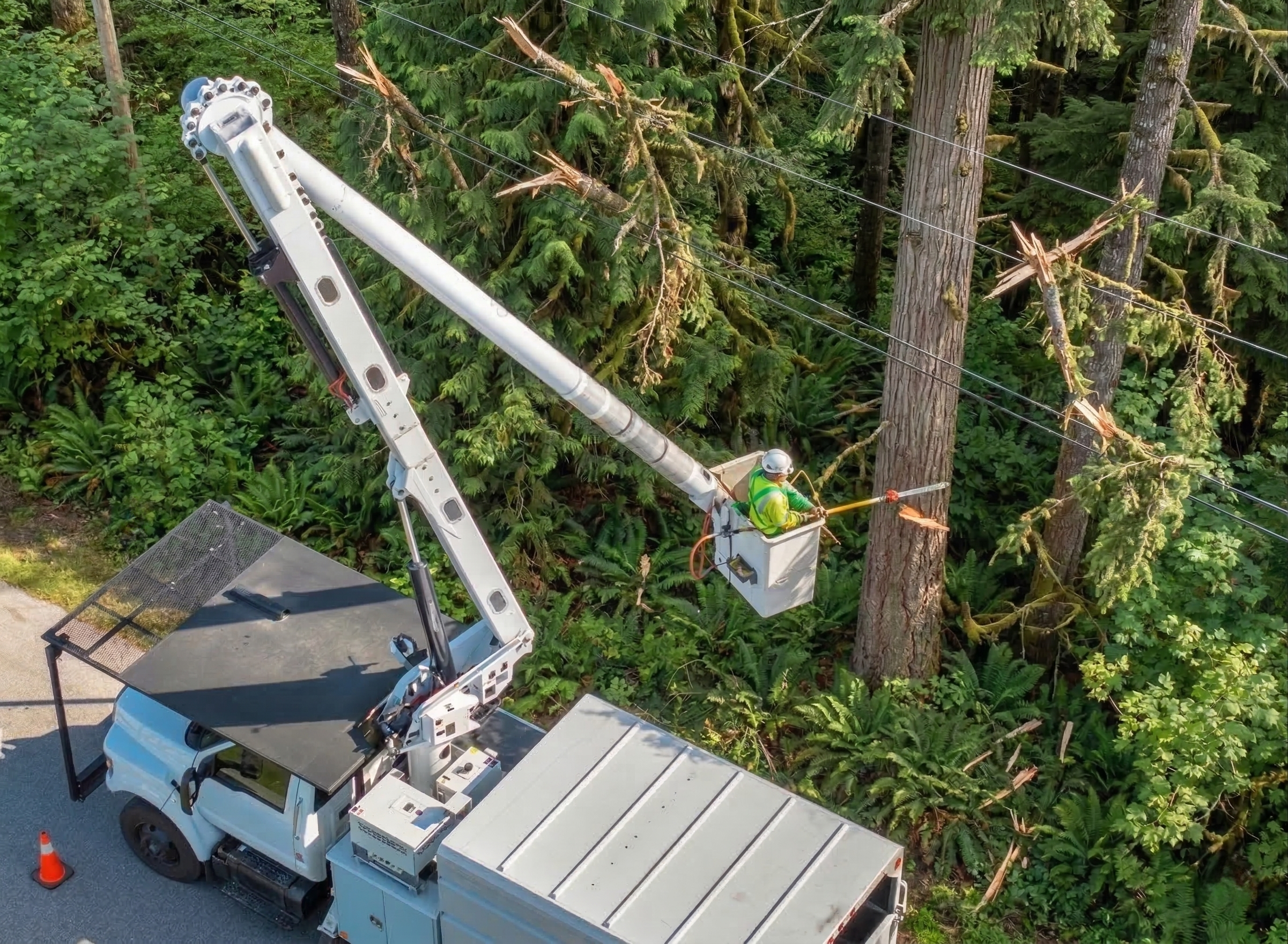 Tree Clearing near Powerlines